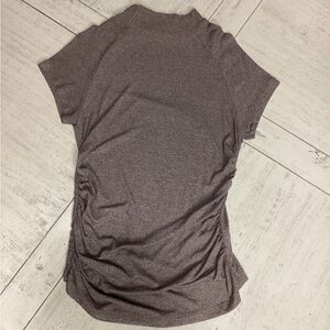 Heather Eggplant top